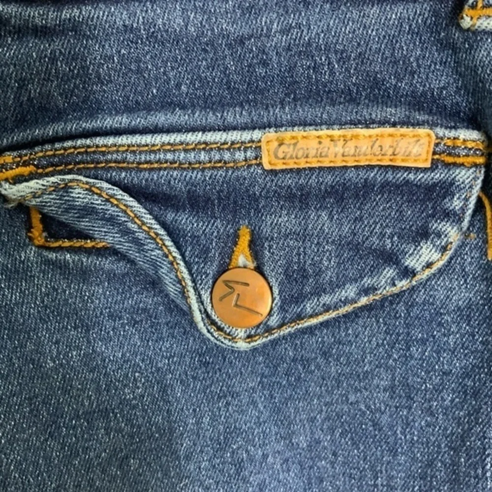 Vintage 80s Gloria Vanderbilt for Murjani skinny Jeans Modern 8 disco era rare‎